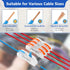 20Pcs Lever Nuts Wire Connectors, Inline Wire Connectors, 1 Conductor Compact Lever Wire Connectors, Compact Splicing Electrical Connectors Butt T...