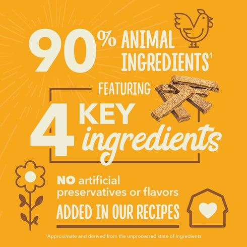 ACANA Chewy Strips Dog Treats, Chicken, Chewy Poultry Treats, 4oz...
