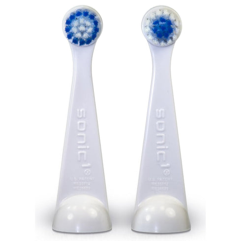 Cybersonic3 Compact Replacement Brush Heads, 2 Pack, Compatible With All Cybersonic Electric Toothbrushes...