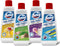 4 Pack 50ML 1.7 Fl Oz Stain Remover Clean Up Combo Set Spot for Various cosmetics,Fat &Oil,Marker & Ink,Blood & Protein...