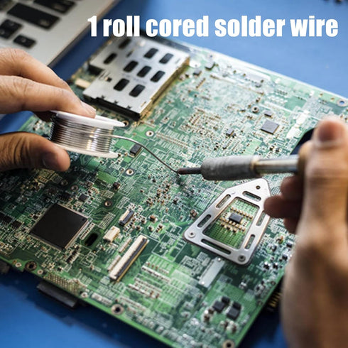 50g 0.3mm Tin Rosin Core Solder Soldering Wire Sn60 40 Flux 1.2% for Electrical Soldering Circuit Board DIY Home Appliance Repair Soldering...