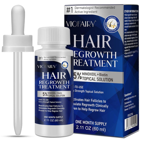 5% Minoxidil for Men, Minoxidil for Women Hair Growth, Minoxidil for Beard Growth, Hair Regrowth for Men, Minoxidil 5 Percent Hair Loss Treatments...
