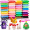 Air Dry Clay kit, 36 Colors Modeling Clay Ultra Light Magic Clay with Tools, Safe and Non-Toxic Modeling Clay, Ideal Gift for Kids (36 Colors+ Too...