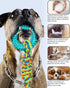 Interactive Dog Toys with Rope and Handle, Dog Chew Toys for Aggressive Chewers, Tug of War Rope Toy Non-Toxic Natural Rubber Long Lasting Dog Toy...