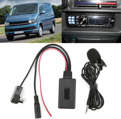 Alpine Cda 9883 Bluetooth Adapter,Cda 9857 Bluetooth,In Car Audio Visual Equipment,Bluetooth 5.0 AUX Cable Adapter with Microphone Handsfree Fit f...