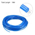 uxcell Pneumatic Air Tubing, 4mm OD x 2.5mm ID 19m(62.3ft) Long PU Polyurethane Air Compressor Tubing Hose Pipe Blue...