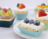 Silicone Cupcake Liners, 24pack Reusable Baking Cups Muffin Liners Pastry Cake Molds, 3 Shapes Lunch Box Bento Dividers-Round, Square, and Rectang...