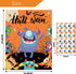 Halloween Party Games Pin Eye on The Monster Game Reusable Pin The Monster Halloween Party Favor Supplies for Kids Girls Boys...