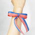 Patriotic Satin Ribbon,5/8 Inch, 10 Yards,American Flag Ribbon Red Blue White Star and Stripe Ribbon for July 4 th Memorial Day,President's Day Gi...
