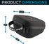caseling Hard Shell Case for Omron 5 Series BP742N Blood Pressure Monitor - EVA Protection Carrying Storage Travel Holder - Protective Pouch for E...
