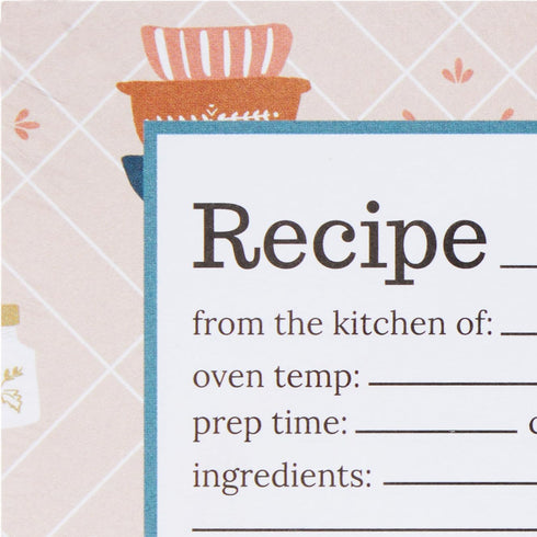 C.R. Gibson Lily & Val Vintage Bakeware Recipe Cards (Q12-25391)...