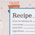 C.R. Gibson Lily & Val Vintage Bakeware Recipe Cards (Q12-25391)...