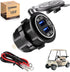 10L0L Universal Quick Charge 3.0 Dual USB Charger Socket for Car Truck Golf Cart UTV ATV Boat, Waterproof USB Charging Port, 12V Input......