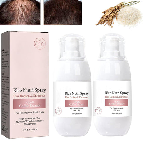 2PCS Hair Helper Spray,Rice Water Spray for Hair Growth,Hair Growth Spray,Hair Helper Growth Spray for Thinning Hair...
