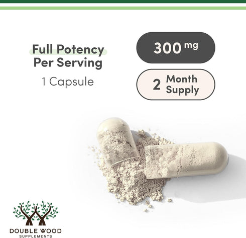 CDP Choline (Citicoline) Supplement, Pharmaceutical Grade, Third Party Tested (60 Capsules 300mg)...