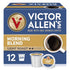 Victor Allen's Coffee Morning Blend, Light Roast, 12 Count, Single Serve Coffee Pods for Keurig K-Cup Brewers...