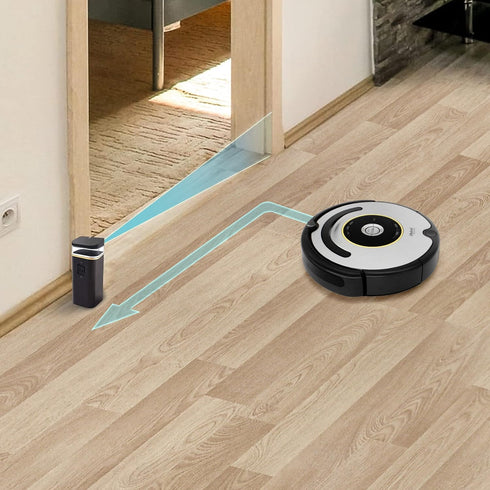 Dual Mode Replacement Virtual Wall Barrier Compatible with iRobot Roomba Boundary Markers 600/700/800/900/e/i/s Series, Replace Part Number: 46364...