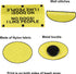 Funny Dog Leash Sleeve No Dogs!I Like People Dog Leash Wrap Alert Hanging Sleeve Pet Birthday Gift (I Like People-YE Sleeve)...