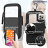 Phone Holder for Running, Walking, and Workout - Adjustable Arm Band Armband for iPhone and Cell Phones - Clear Crossbody Phone Pouch Purse with S...