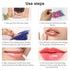 30 PCS Lip Mask Collagen Lip Masks Sheet for Dry Lips, Gel Lip Mask Pack for Remove Dead Skin, Moisturizes and Lightens Lip Lines (30 PCS, Pink)...