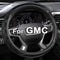 GIANT PANDA Steering Wheel Cover for GMC Sierra Acadia Terrain Yukon(3D Honeycomb-Black-Standard Size)...
