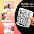 8 Pcs Stencils for Painting, Texture Stencils for Crafts Painting on Wood, Reusable Geometric Painting Stencils Drawing Templates for Wall Scrapbo...