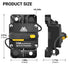 50Amp Circuit Breaker for Trolling Motor Marine Boat ATV Vehicles Stereo Audio Solar Battery System with Manual Reset Inline Fuse with 1/4" M6 Scr...