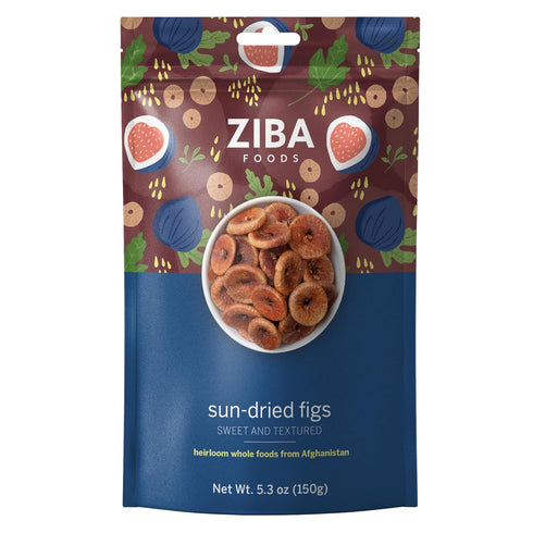 Ziba Foods Wild Grown Sun-Dried Figs | Non-GMO, Whole 30 Friendly & Paleo | Wild Grown Superfood Naturally High In Calcium Iron And Fiber No Added...