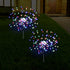2 Pack 175 LED Solar Firework Lights Outdoor, 4th of July Decorations Solar Garden Lights Waterproof with 2 Modes Twinkling Lights, Solar Starburs...