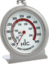 HIC Kitchen Roasting Oven Thermometer, Large 2.5-Inch Easy-Read Face, Stainless Steel...
