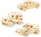 Georgie Porgy 3D Wooden Puzzles for Kids Toys Construction Woodcraft Kits DIY Model Puzzle Kits Birthday Gifts Pack of 3 (Sports Cars Off-Road Veh...