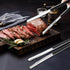 4 Pack Premium Stainless Steel Kitchen Tongs, Serving Tongs for Cooking, XEVOM Metal Food Tongs with Non-Slip Grip, Heat Resistant Grill Tongs 12 ...