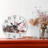 Wall Clock Arabic Numerals Design Cute Wet Shitzu Dog Round Wall Clock for Living Room Bathroom Home Decorative (pattern6)...