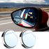 2024 New Upgrade Blind Spot Mirrors, Round 360°Convex Car Mirror Rear View with Border, Silver Wide Angle Side Mirror Car Exterior Accessories for...