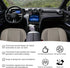 Car Front Seat Cover, 22"×24" Luxury PU Leather Auto Seat Protection Cover, Comfortable Anti Slip Front Bottom Seat Cushion with Full Wrap, Univer...
