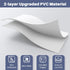 Drawer Liner, Shelf Liners for Kitchen Cabinet Waterproof & Oil-Proof Cupboard Liner Non-Slip Drawer Mat PVC Material Non Adhesive Kitchen Liner f...