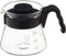 Hario V60 Glass Coffee Server, 450ml, Black...