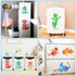 Large Dragon Wall Decals Cartoon 3D Dinosaur Kids Wall Stickers Peel and Stick Vinyl Dragon Dinos Wall Decals Stickers for Kids Bedroom Playroom B...