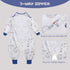 Baby Sleeping Bag with Feet, Summer Toddler Sleeping Sack with Legs Long Sleeves,Baby Wearable Blanket Sleep Sack 0.5 TOG (Seabird, 12-24 Months)...