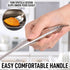 Zulay Kitchen Stainless Steel Metal Spatula – Lightweight, Strong & Durable Metal Turner – Easy to Use, Comfortable Grip, Heat Resistant & Dishwas...