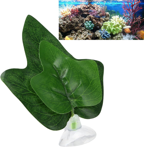 Tnfeeon Betta Spawning Grounds, Fish Tank Landscaping Decoration Betta Fish Hammock Betta Bed Leaf Hammock Leaf Hammock for Resting and Breeding...