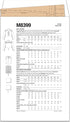 McCall's Men's Old West Costume Sewing Pattern Packet, Design Code M8399, Sizes 34-36-38-40-42...