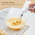 Cordless Hand Mixer, Handheld Electric Whisk with 3 Speed Modes, Hand Held Egg Beater with 2 Detachable Stir Whisks (White)...