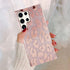 J.west Case for Samsung Galaxy S23 Ultra Case 6.8-inch,Luxury Metallic Glitter Leopard Print Design Slim Clear Soft Silicone Bumper Protective Pho...