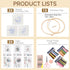 Dremisland 3 Sets Embroidery kit for Beginners Adults Embroidery Starter Kit with Hummingbird Flower Pattern and Instructions Stamped Cross Stitch...