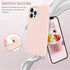DUEDUE for iPhone 12 Pro Max Case 6.7", Liquid Silicone Soft Gel Rubber Slim Cover with Microfiber Cloth Lining Cushion Full Protective Phone Case...