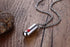 DIB Stainless Steel Medical Alert ID Pill Bottle Container Pendant Necklace for Men Women, Free Chain 20"...