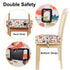 Dining Chair Heightening Cushion Portable Dismountable Adjustable Highchair Booster for Baby Toddler Kids Infant Washable Thick Chair Seat Pad Mat...