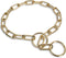 Gold Dog Chain Collar,Heavy Duty Chew Proof Stainless Steel Long Link Fur Saver Dog Training Collar | No-Pull Slip Chain for Small Medium Dogs for...