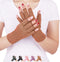 DISUPPO Arthritis Compression Gloves Relieve Pain from Rheumatoid, RSI,Carpal Tunnel, Hand Gloves Fingerless for Computer Typing and Dailywork, Su...